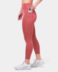 Womens Essential Anti Camel Toe High Waist 7/8 Tight
