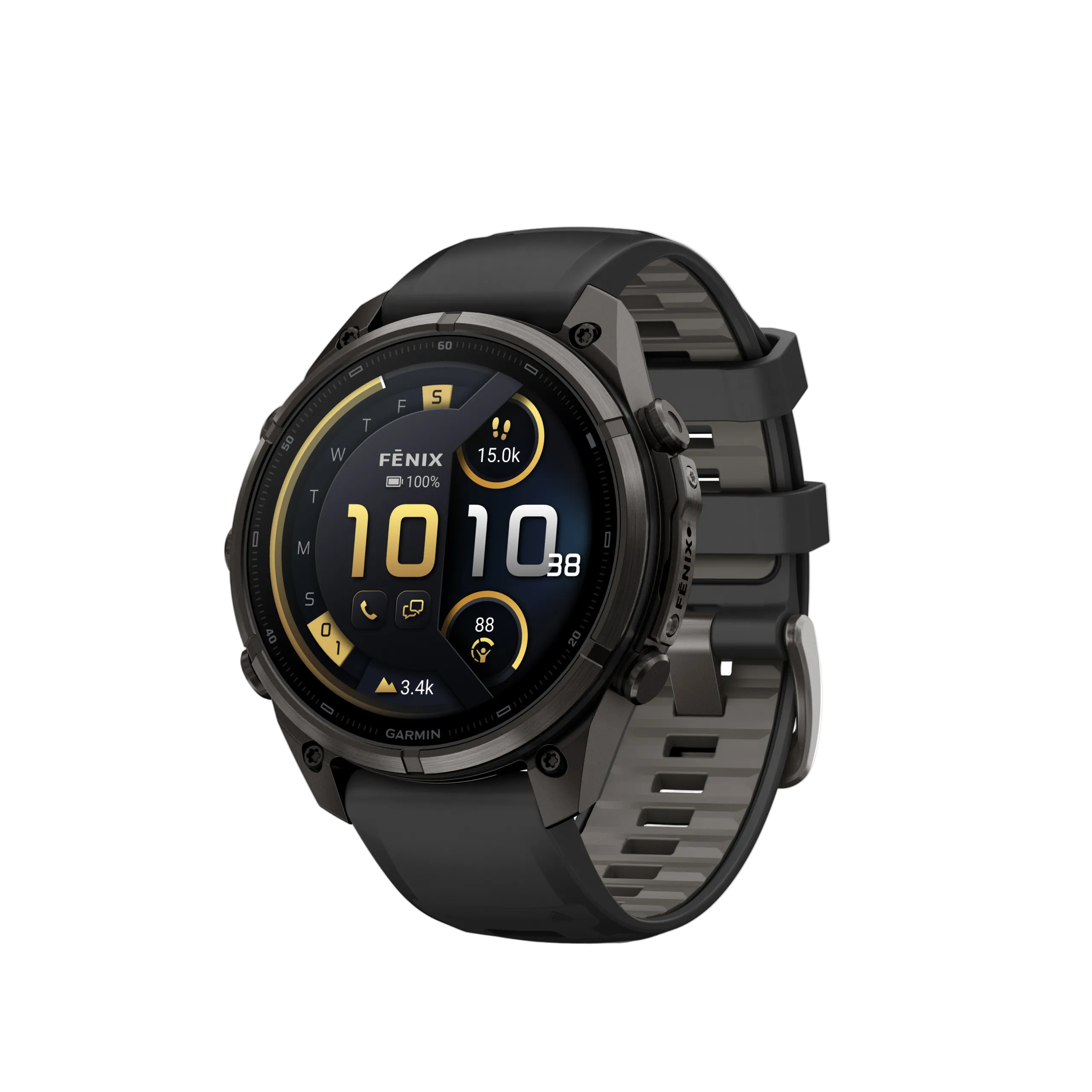 Fenix 9 Pro Amoled LTE Carbon Gray Titanium Black Band 51 MM