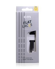 Flat Elastic Laces