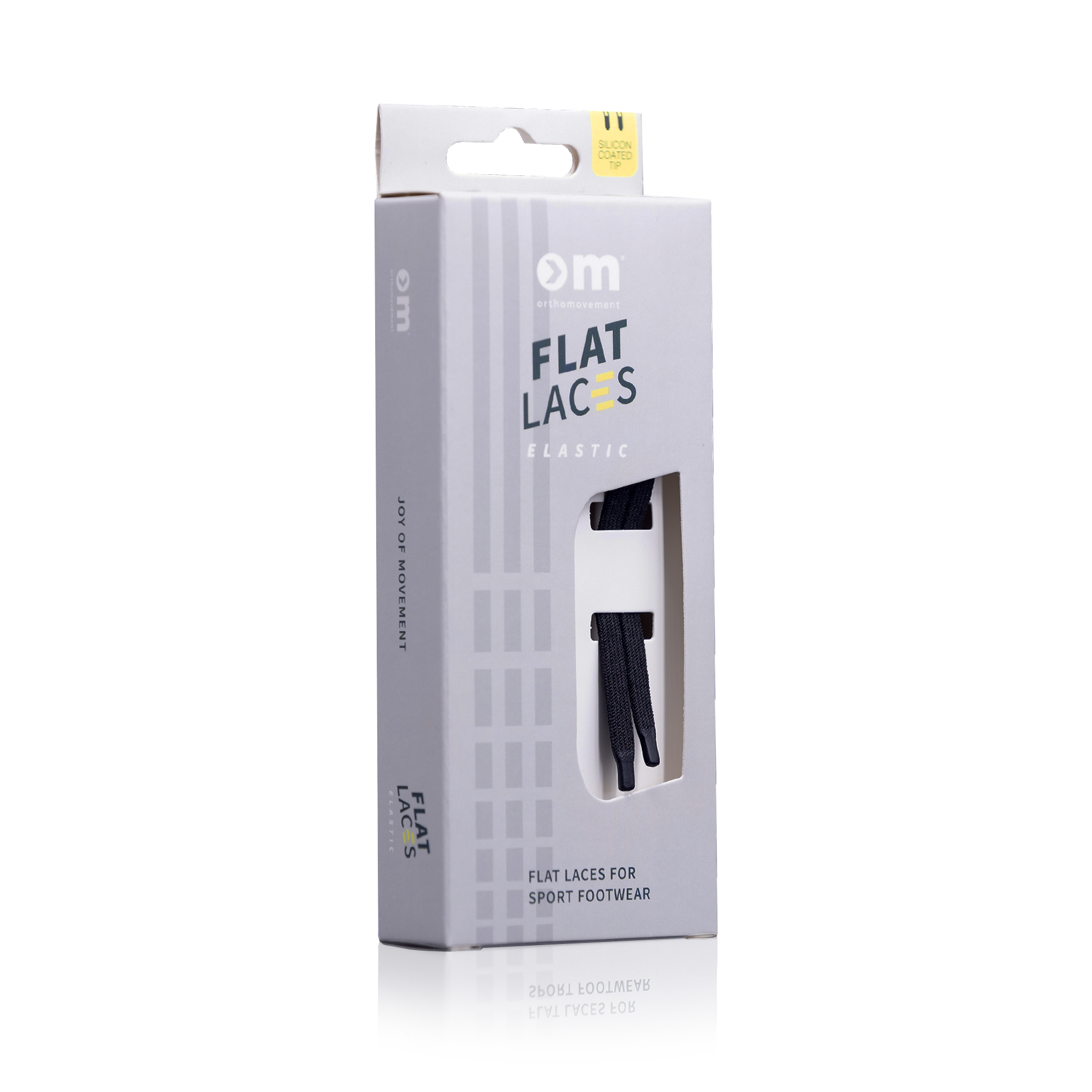 Flat Elastic Laces