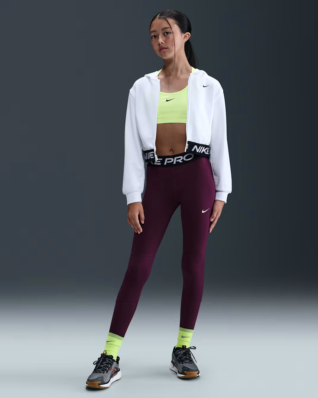 Junior Girls Nike Dri Fit Training Tights