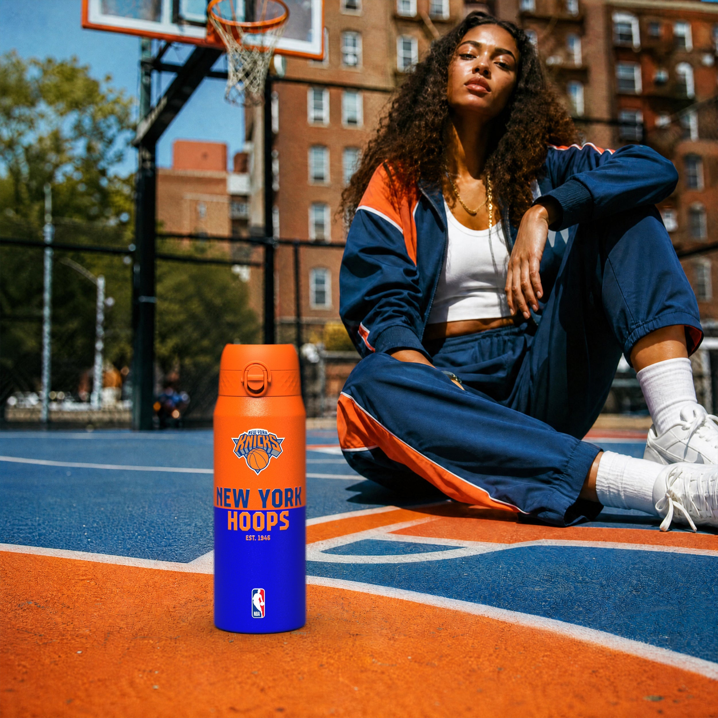 New York Knicks 50 Series 750ml Insulated Water Bottle