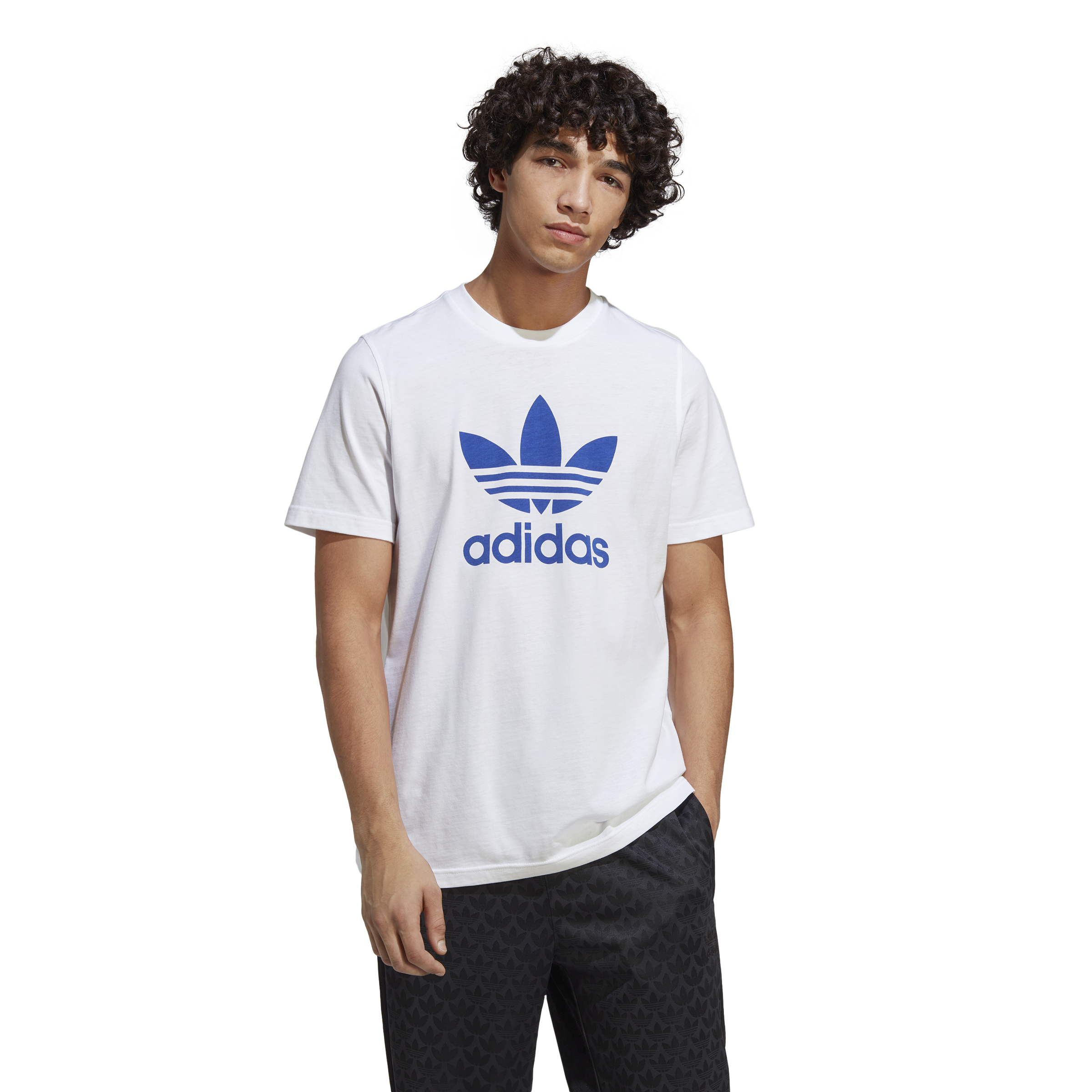 Mens Classics Trefoil Short Sleeve T-Shirt