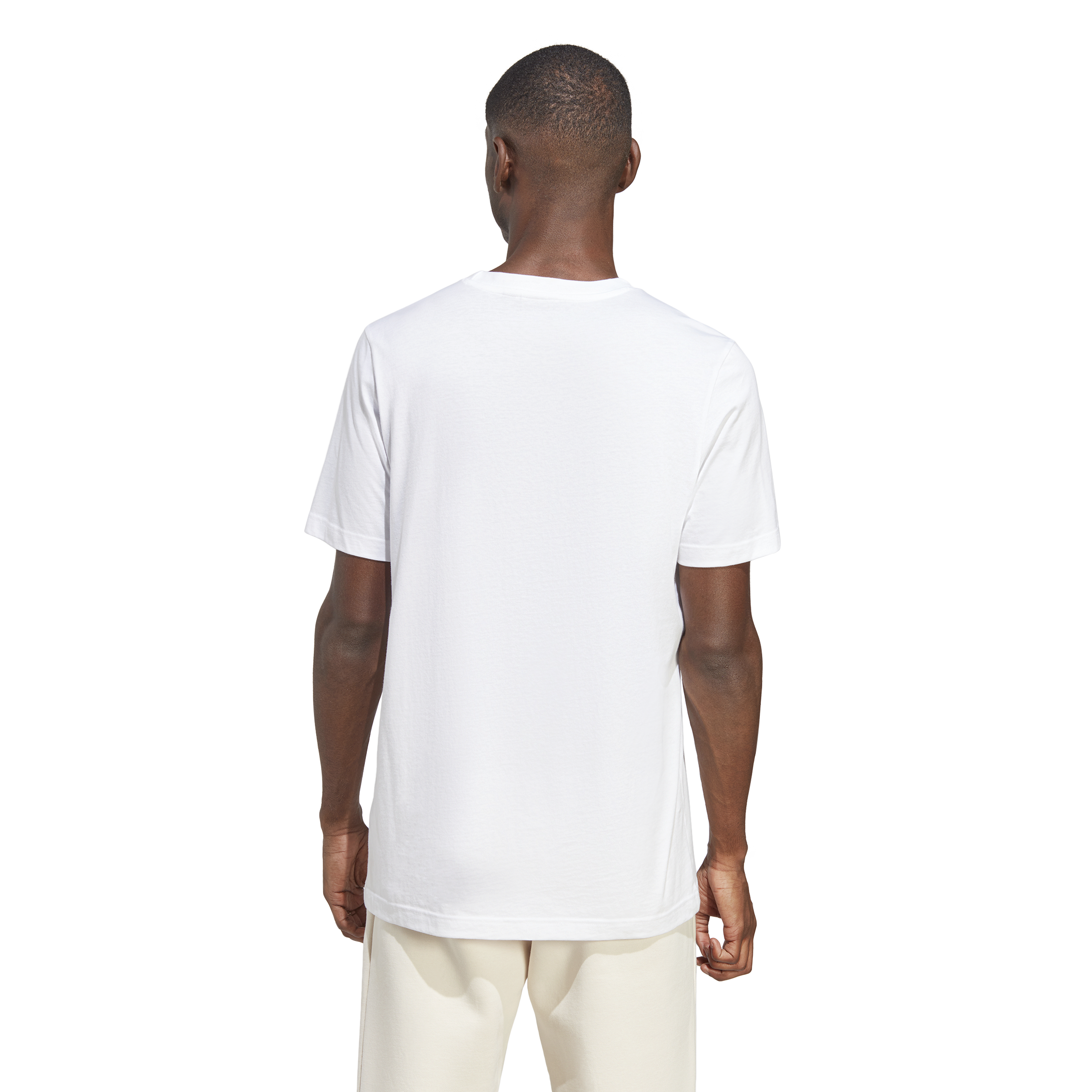 Mens Trefoil Essentials Short Sleeve T-Shirt