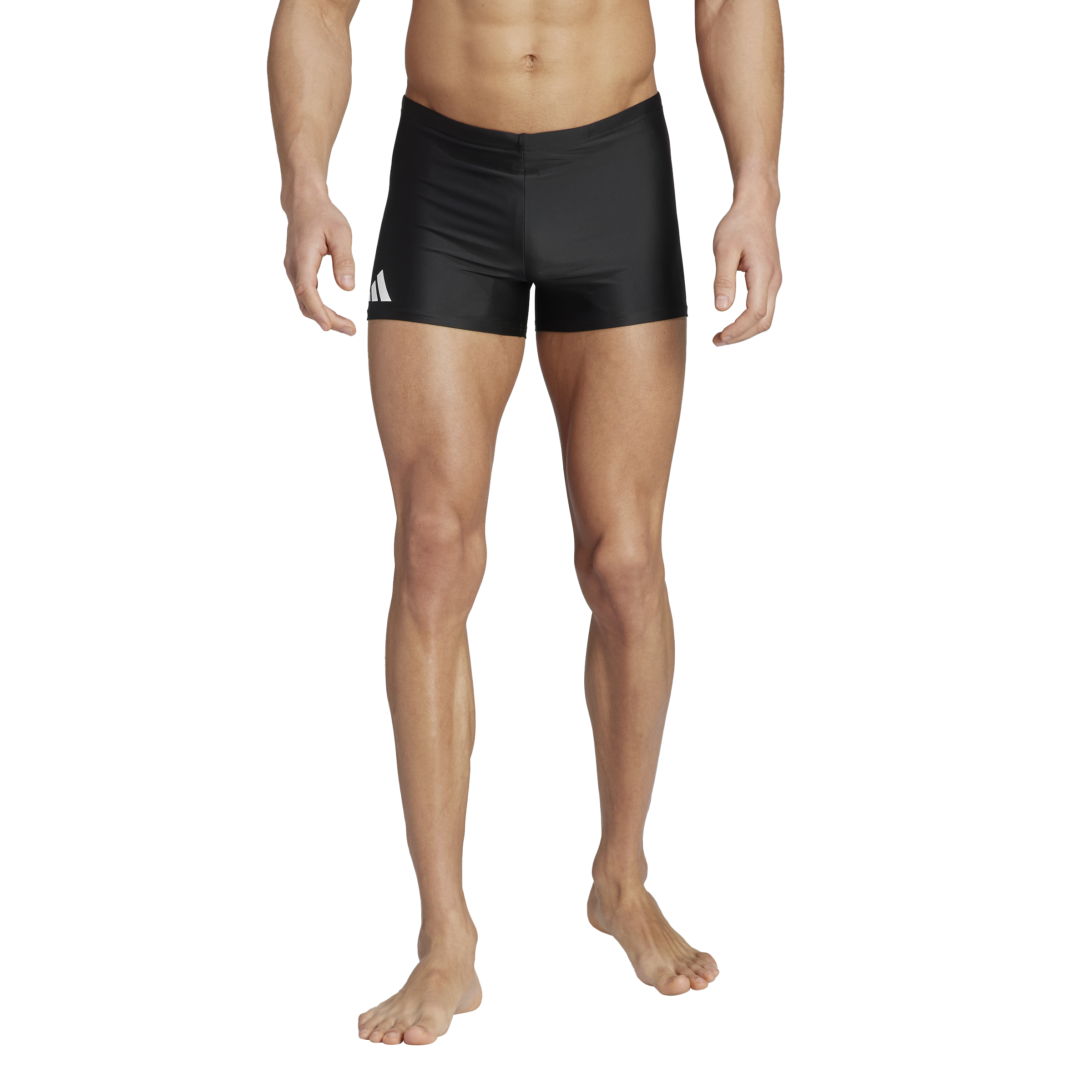 Mens Solid Swim Boxers