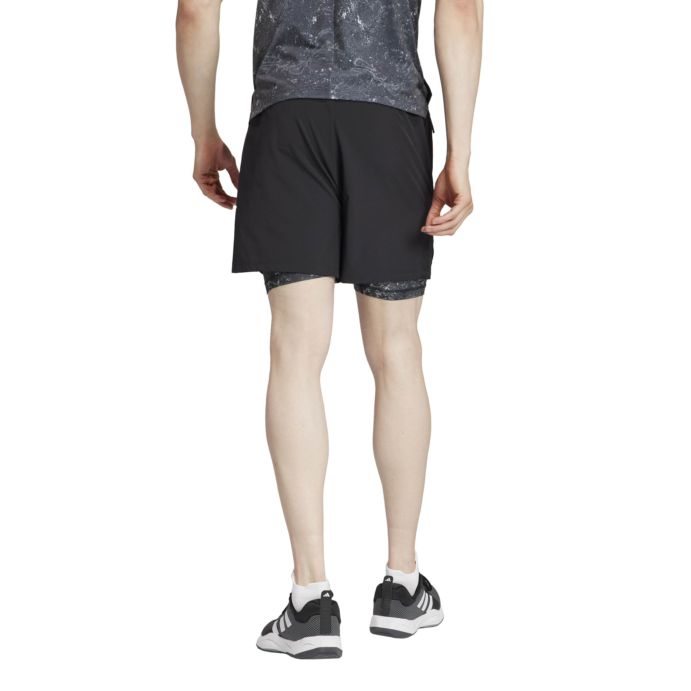 Mens Workout 2 In 1 Short