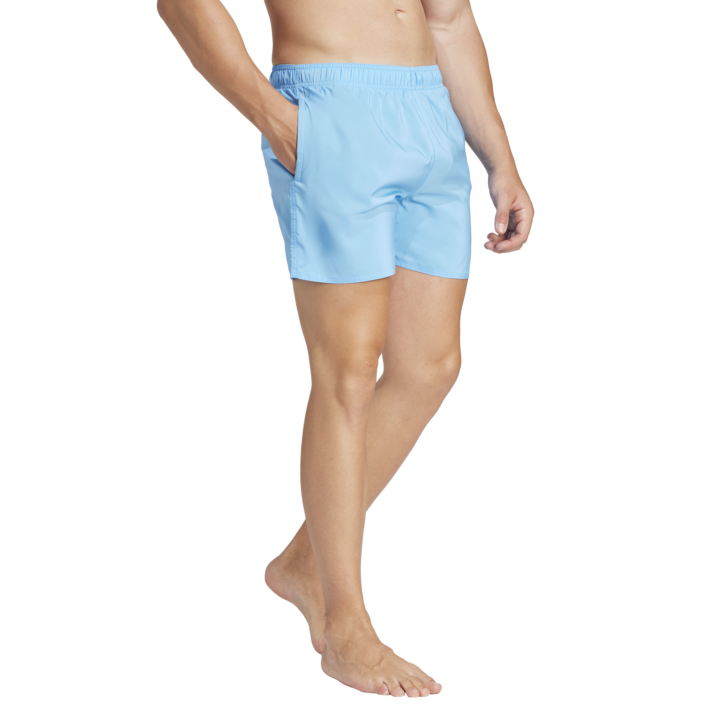 Mens Solid CLX Classic-Length Swim Shorts