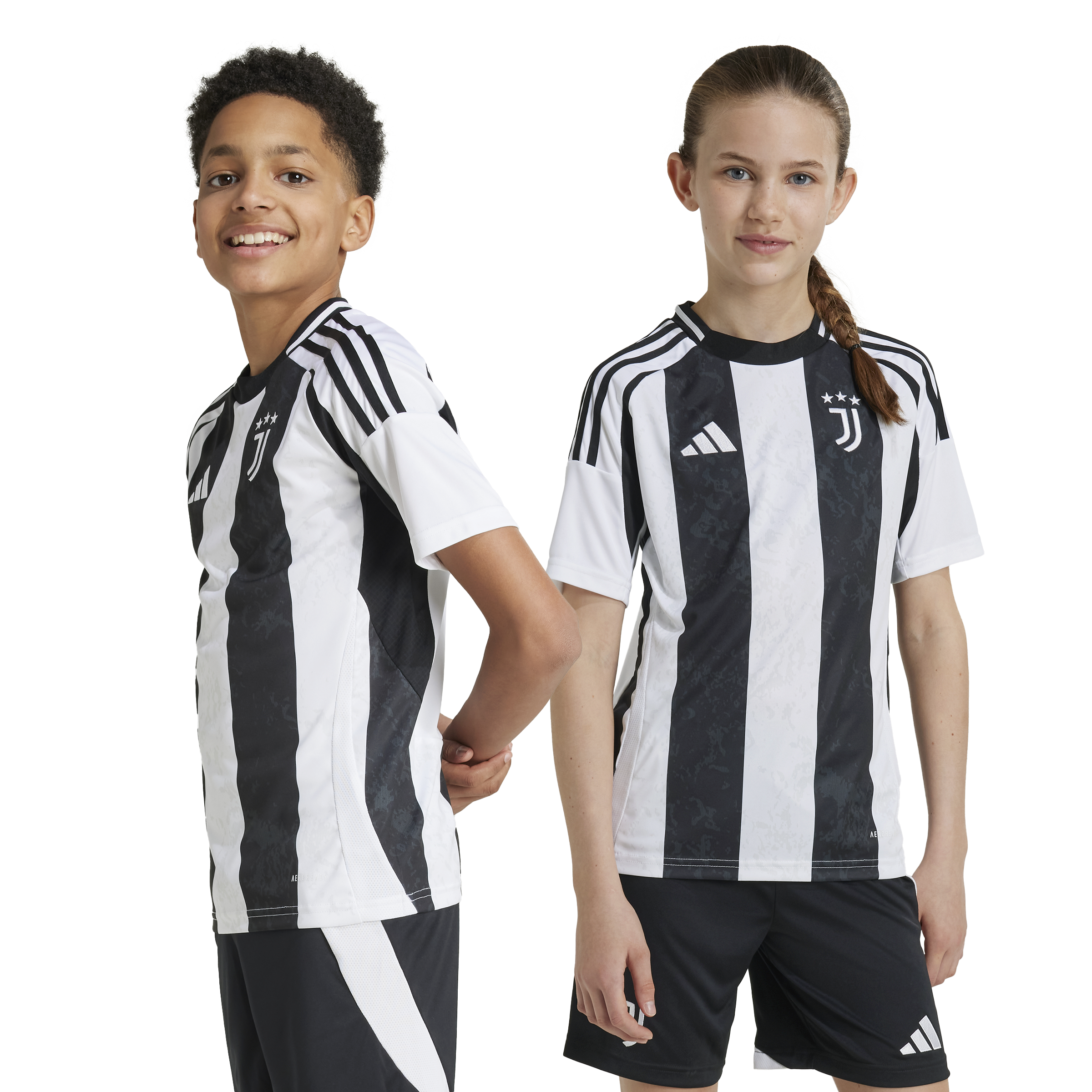 Junior Juventus Home Replica Jersey