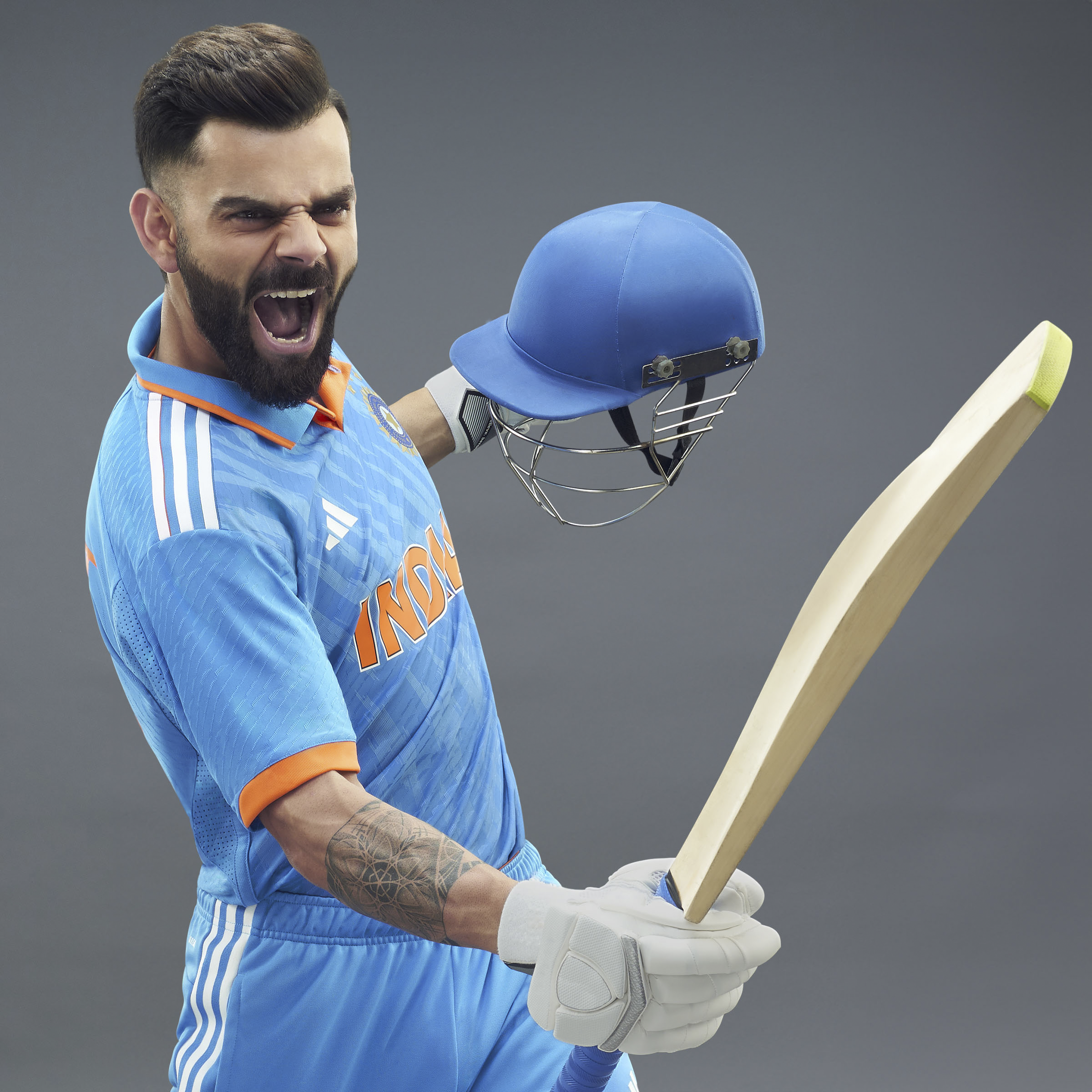 Mens Indian Cricket Replica Jersey