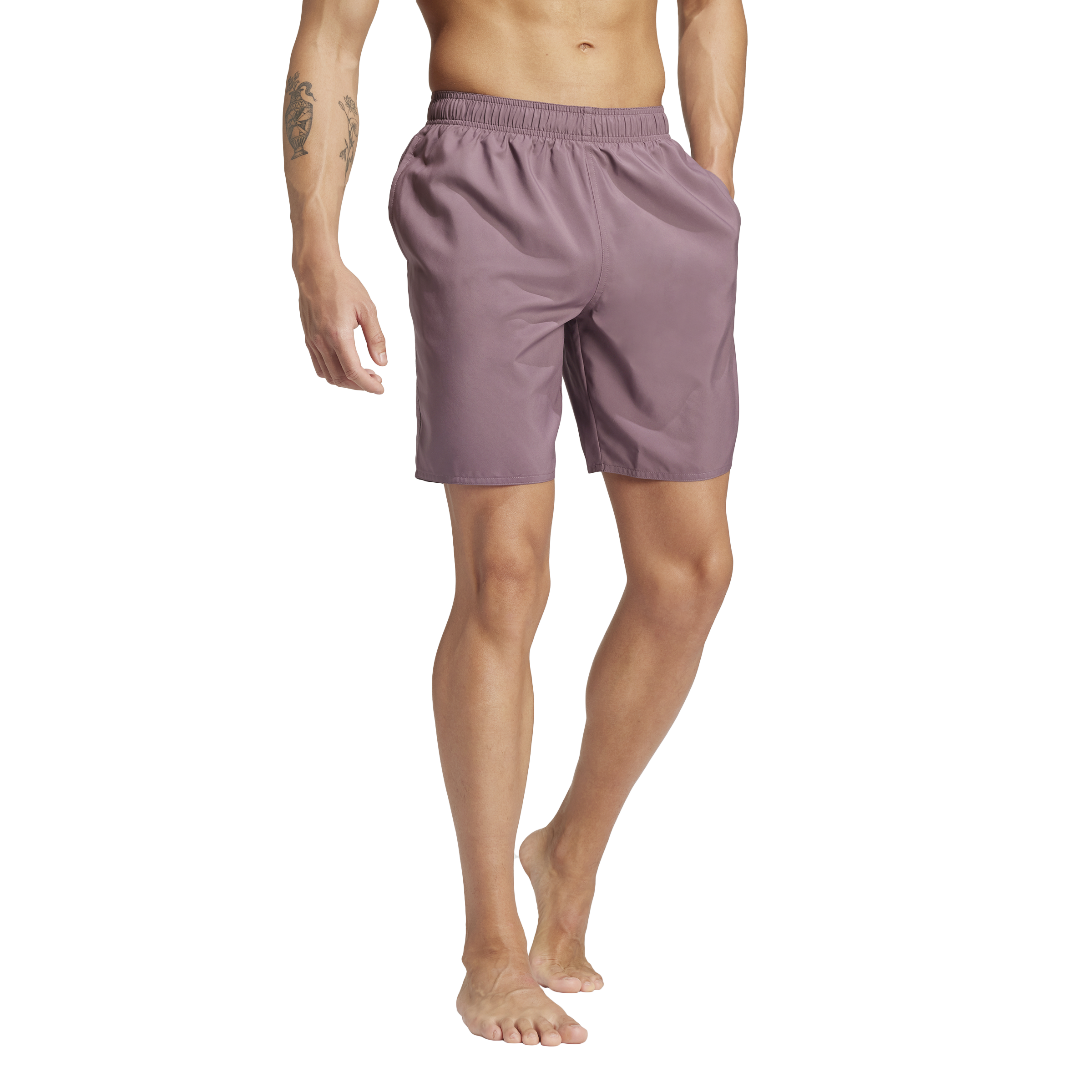 Mens Solid CLX Swim Shorts Classic-Length