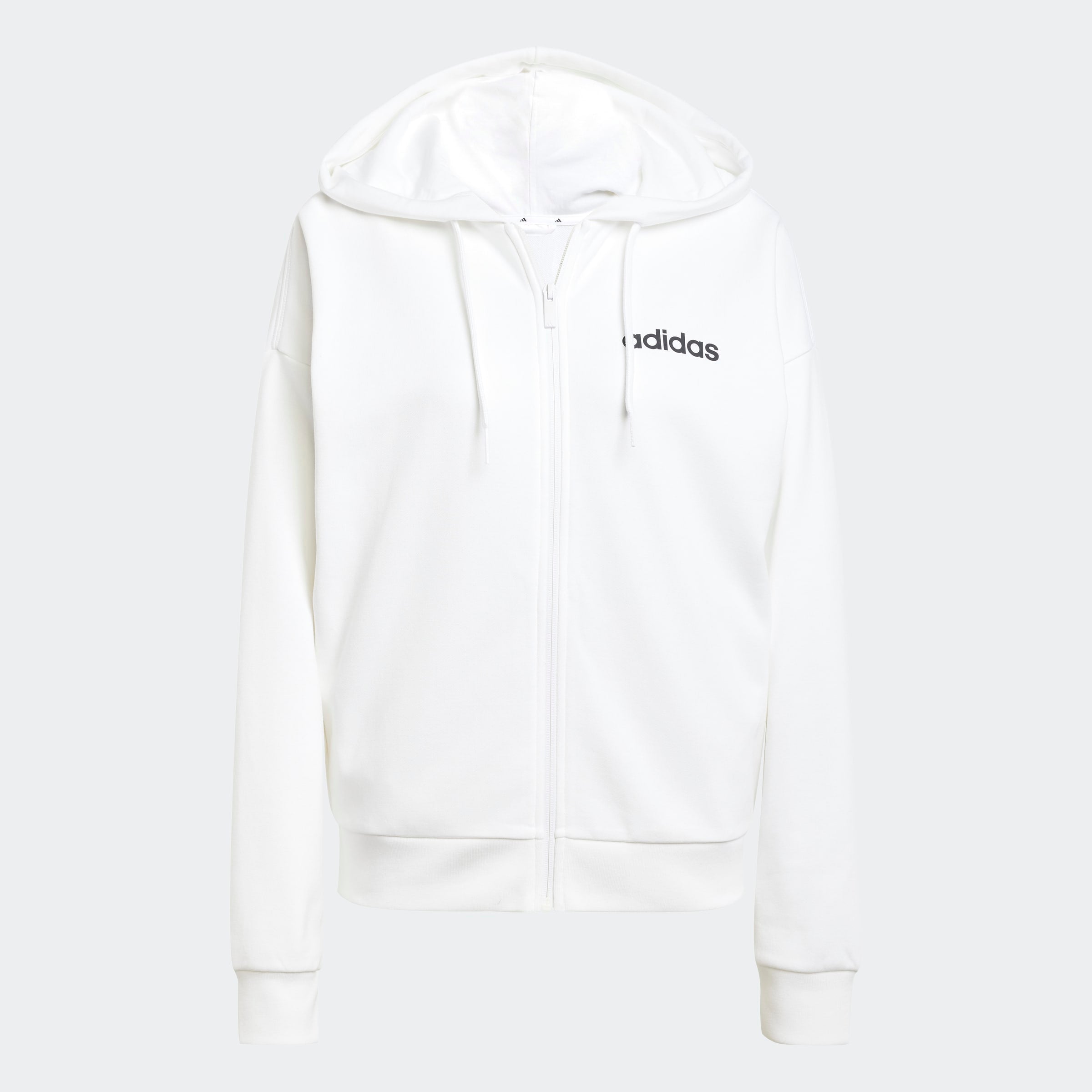 Womens Full-Zip French Terry Hoodie