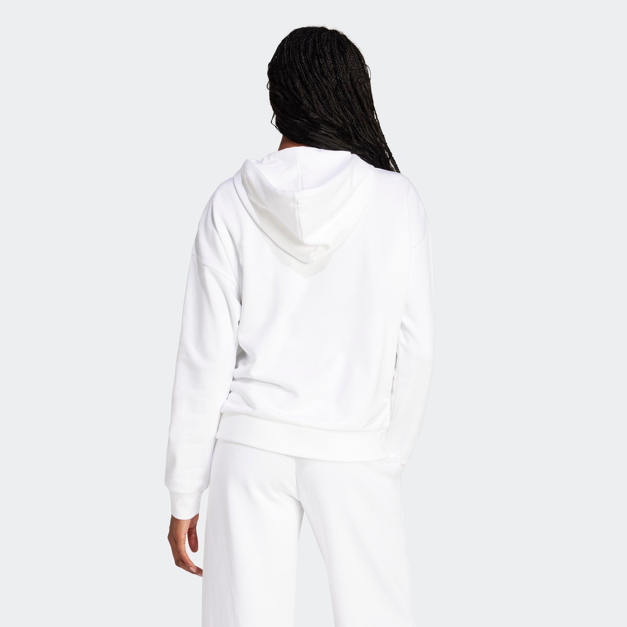 Womens Full-Zip French Terry Hoodie