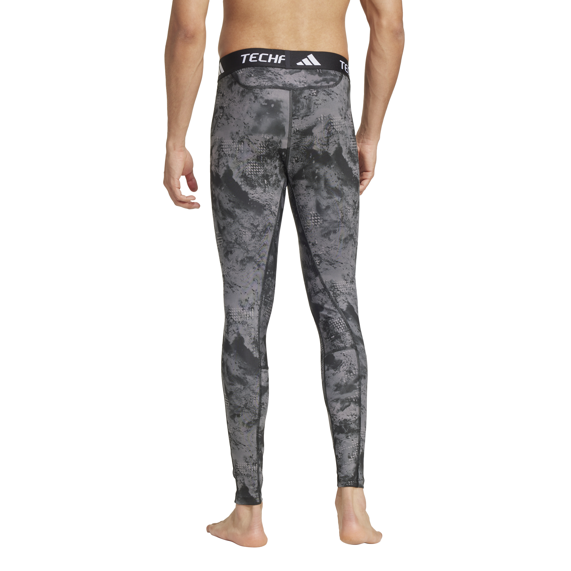 Mens Techfit Printed Long Tight