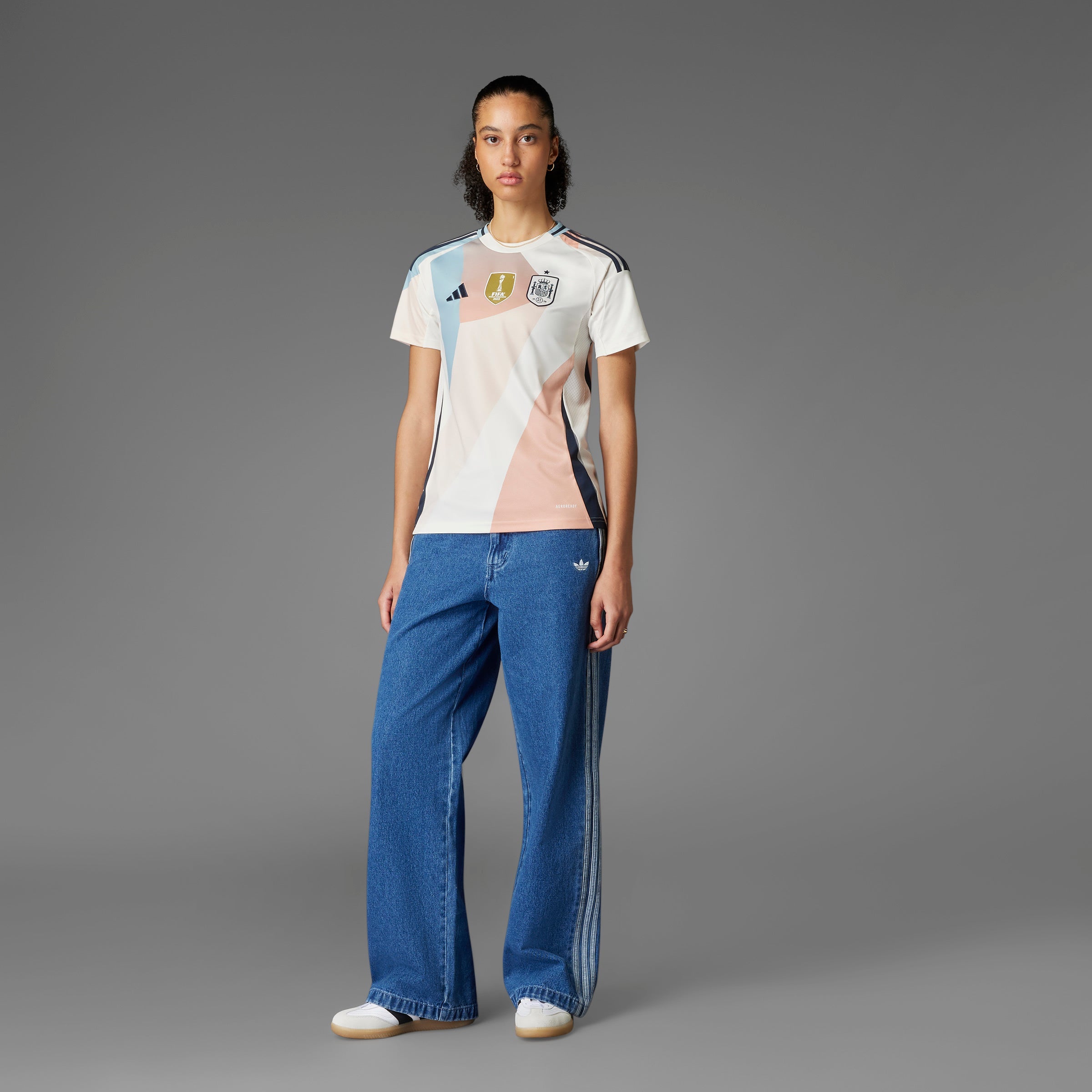 Womens Spain FEF Away 25 Jersey