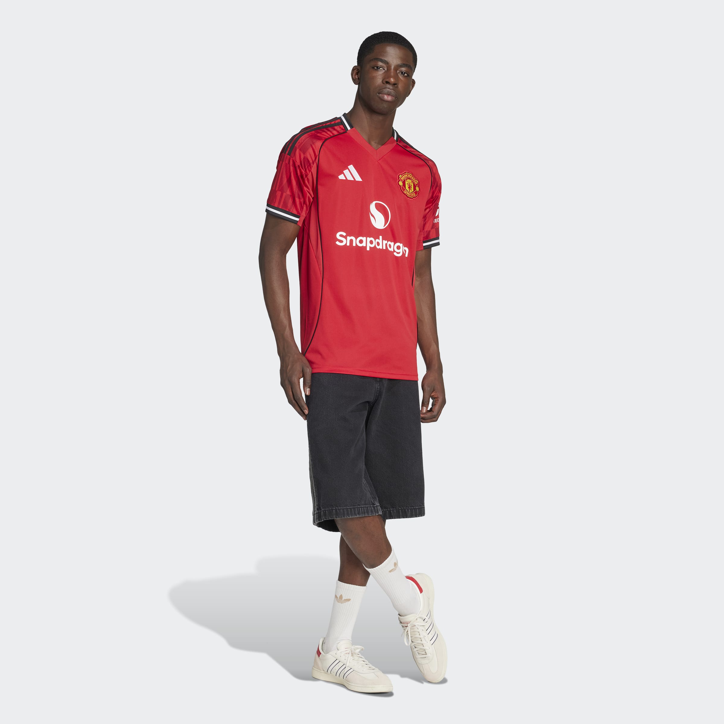 Mens Manchester United Home 25/26 Replica Jersey