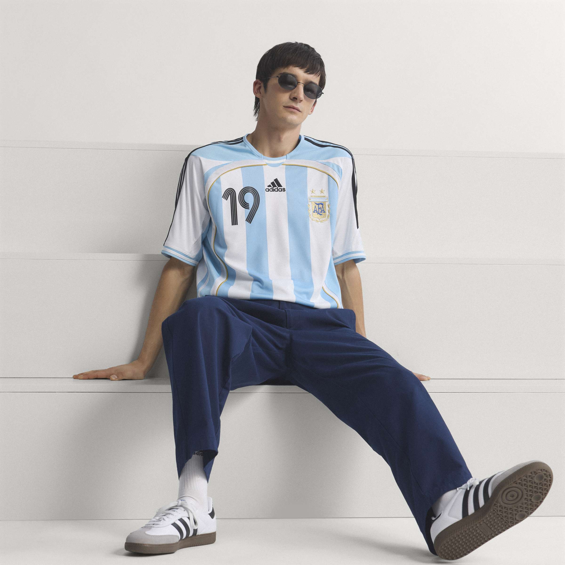 Mens Argentina AFA 2006 BB Replica Jersey
