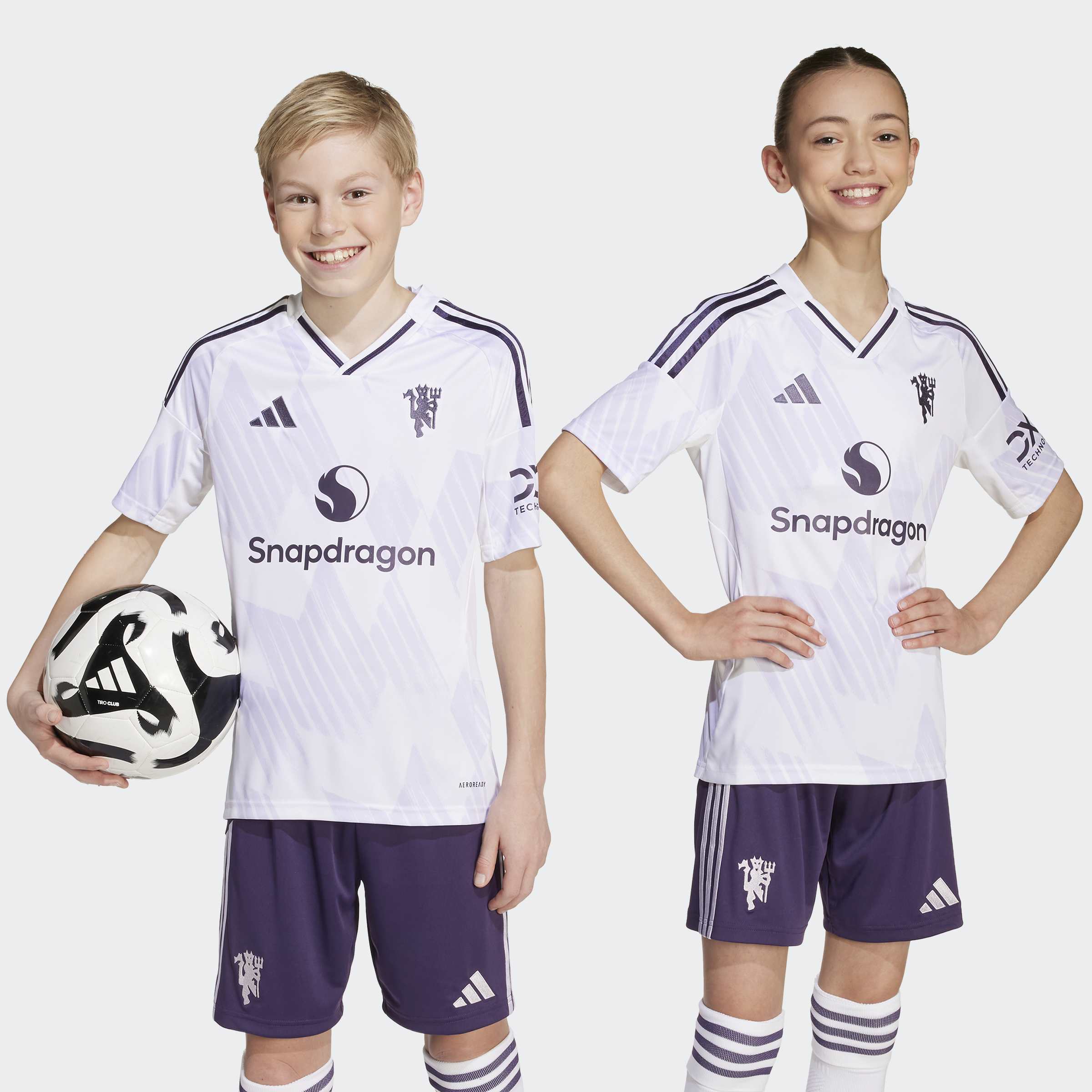 Junior Manchester United Away 25/26 Replica Jersey