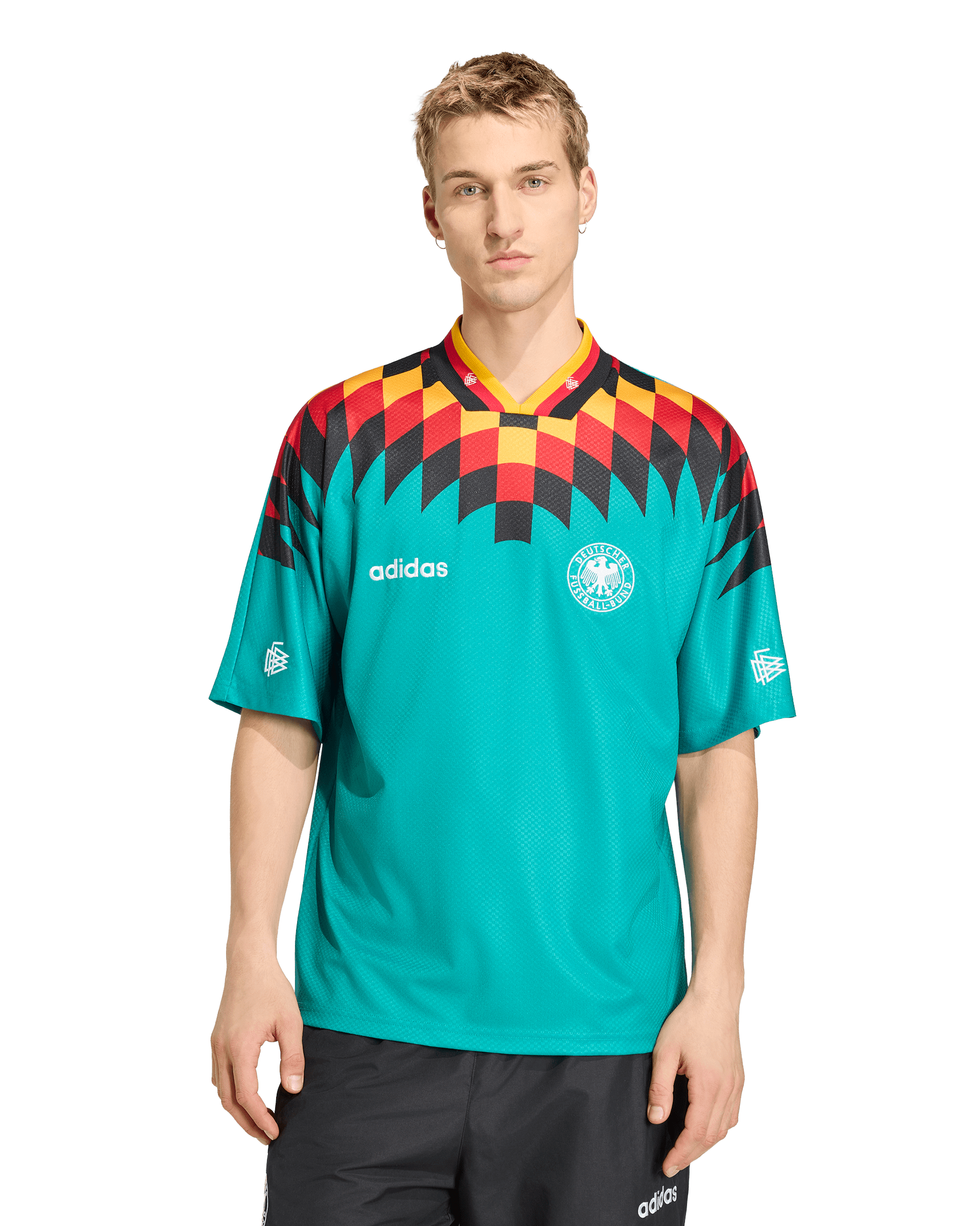 Mens Germany DFB 1994 Away BB Replica Jersey