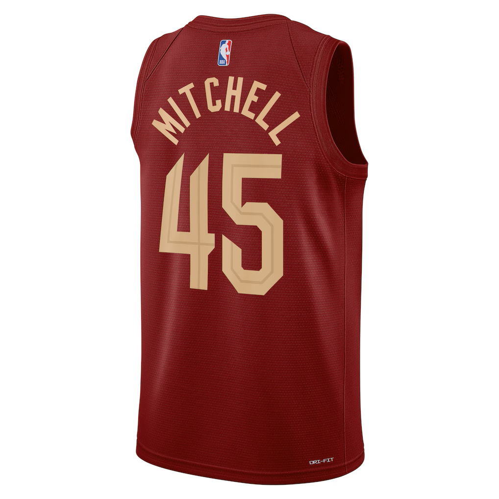 Junior Cleveland Cavaliers Donovan Mitchell Icon Jersey