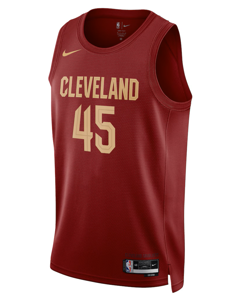 Junior Cleveland Cavaliers Donovan Mitchell Icon Jersey