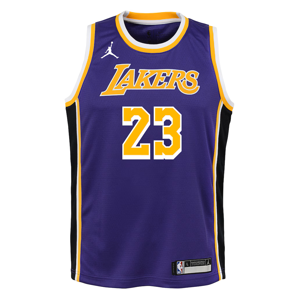 Junior Los Angeles Lakers Lebron James Statement Jersey