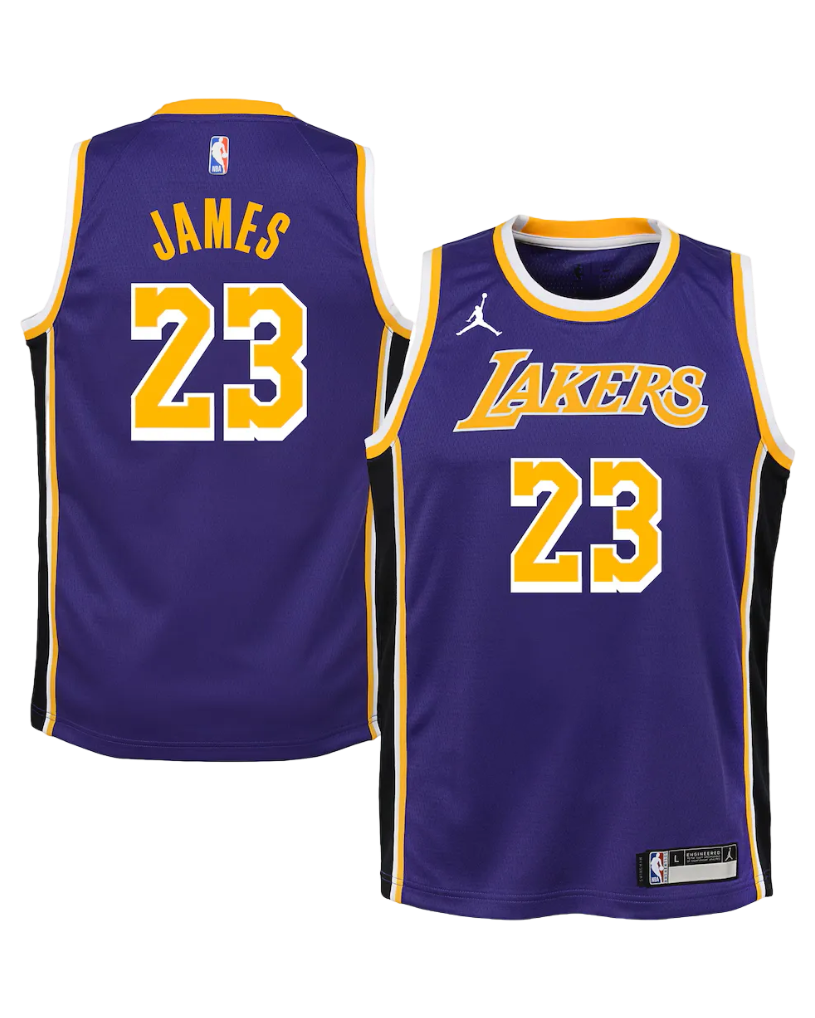 Junior Los Angeles Lakers Lebron James Statement Jersey