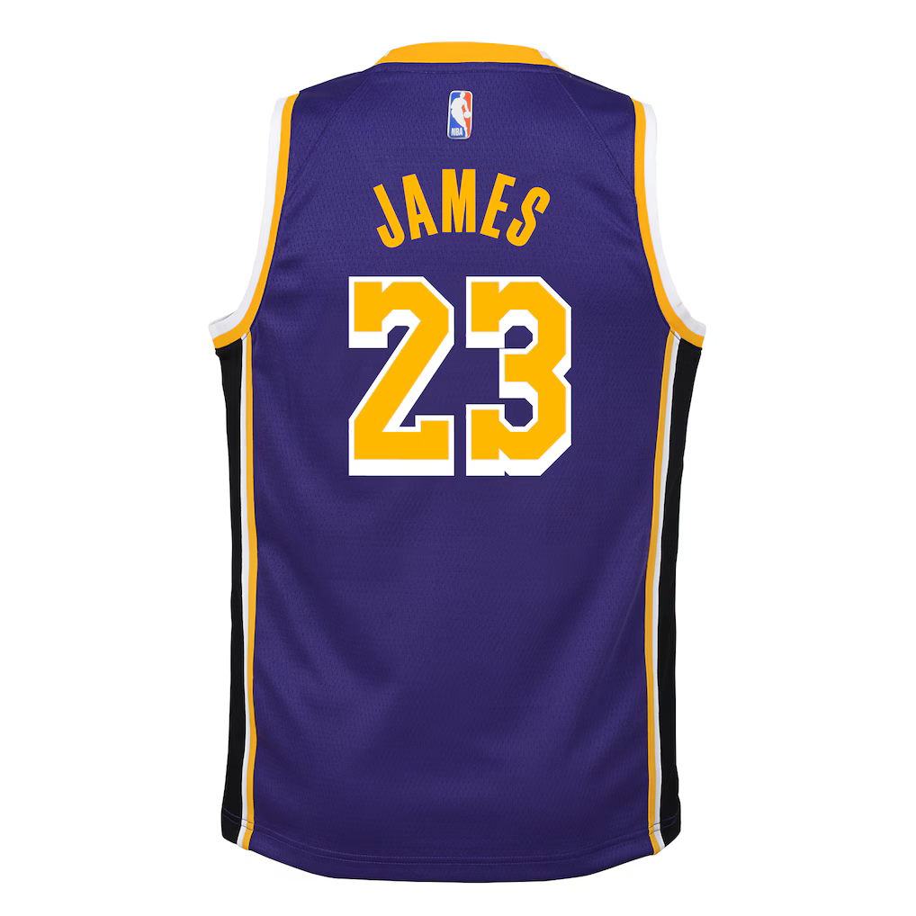 Junior Los Angeles Lakers Lebron James Statement Jersey