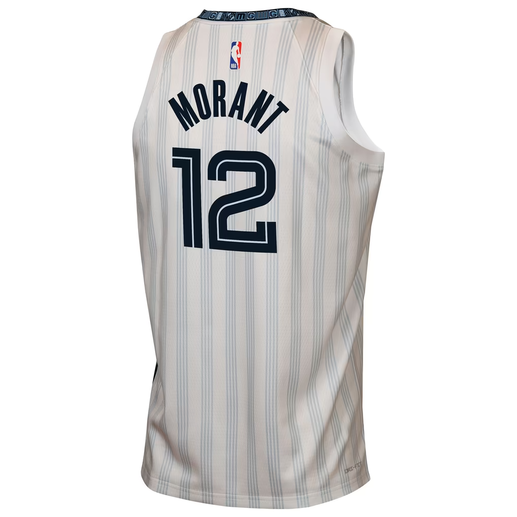 Junior Memphis Grizzlies Ja Morant CE 25 Replica Jersey