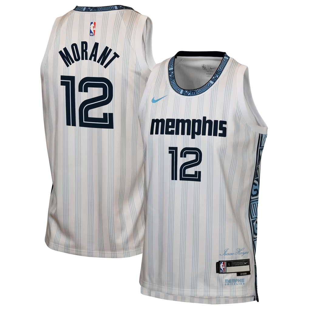 Junior Memphis Grizzlies Ja Morant CE 25 Replica Jersey