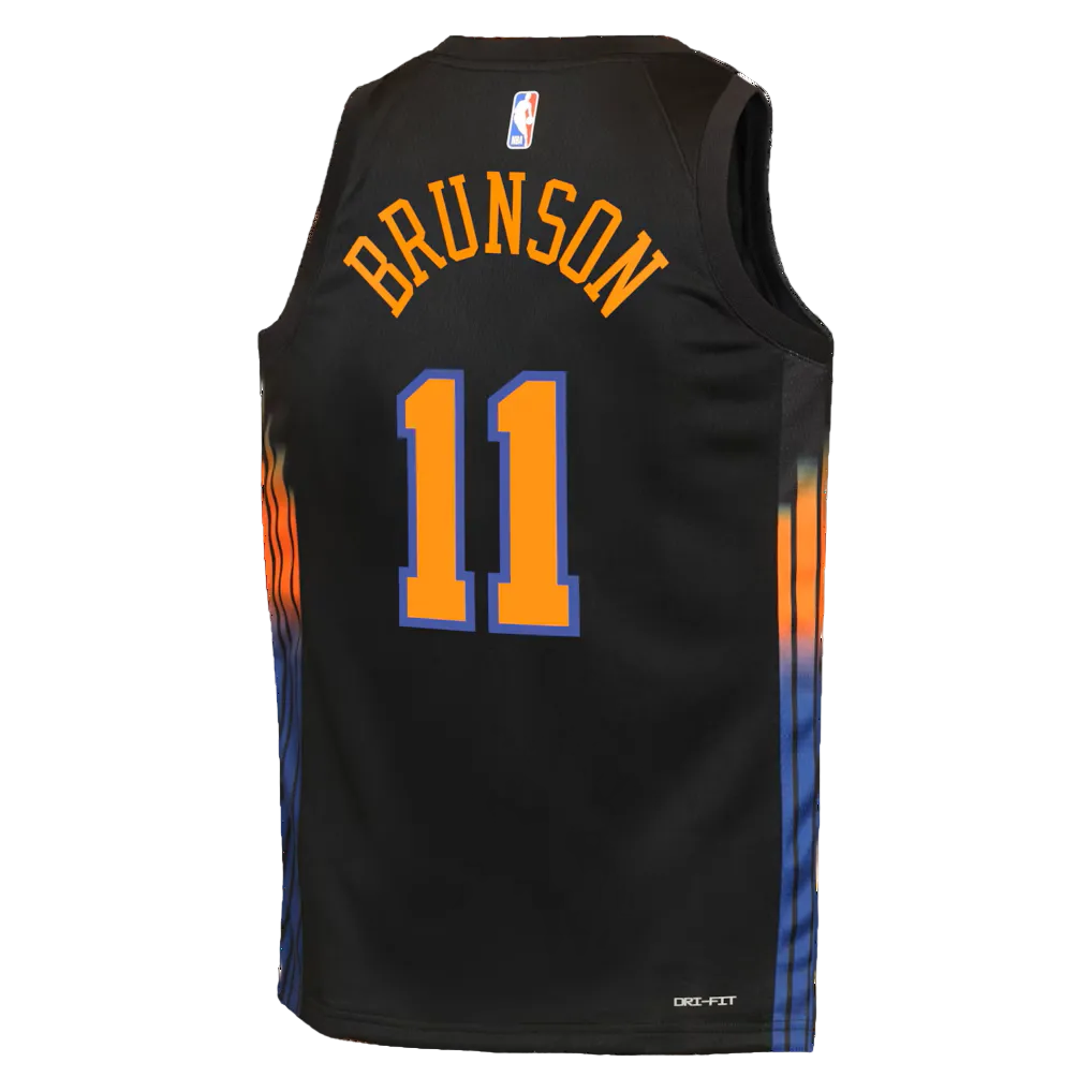 Junior New York Knicks Jalen Brunson Statement Jersey