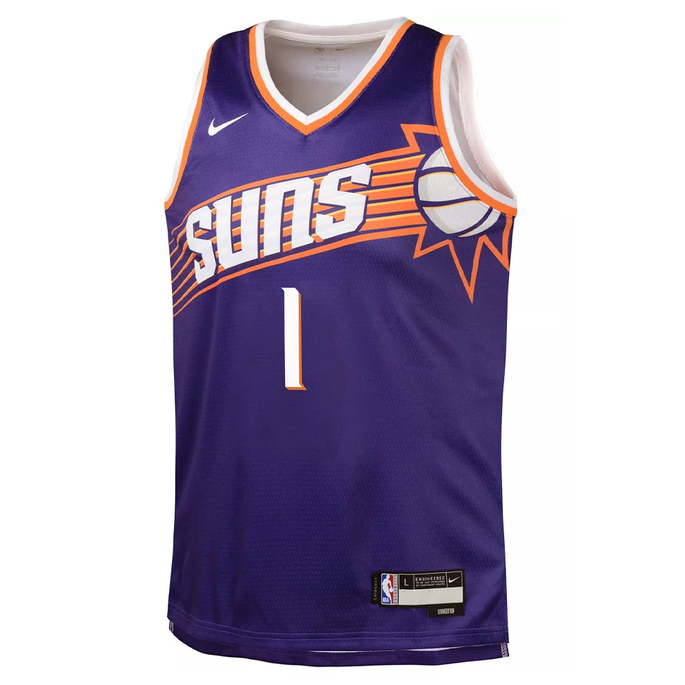 Boys Phoenix Suns Devin Booker Icon Swingman Replica Jersey
