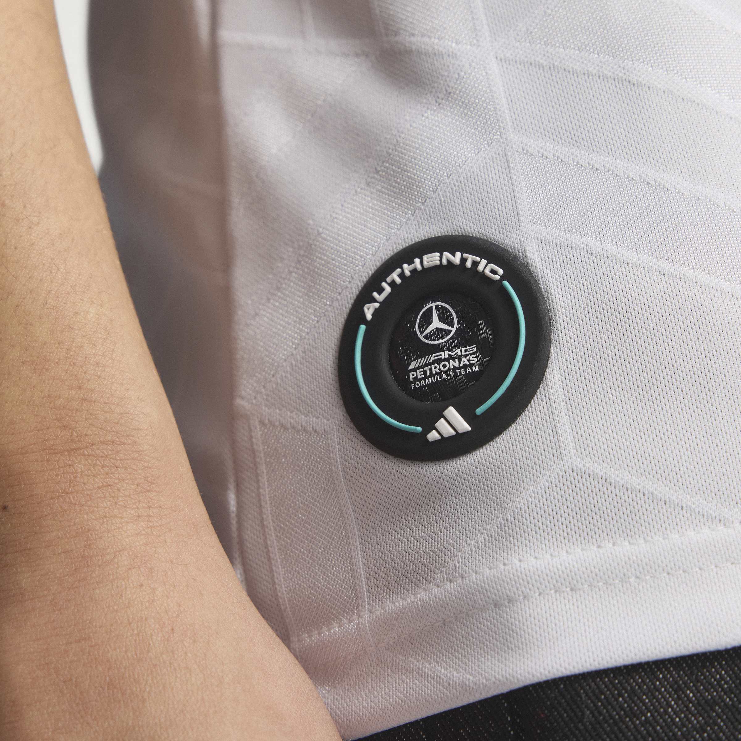 Mens Mercedes AMG F1 Drivers Replica Shirt