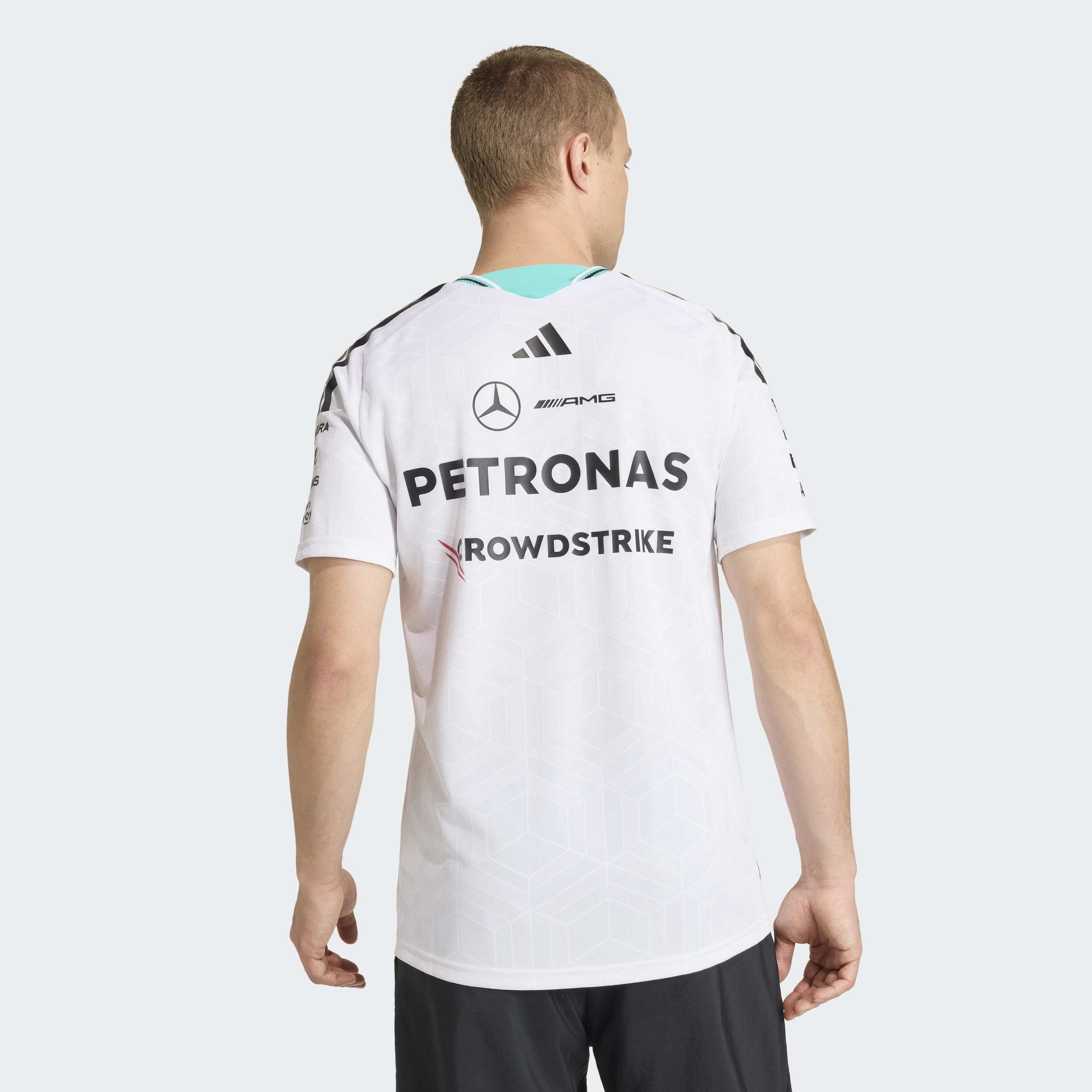 Mens Mercedes AMG F1 Drivers Replica Shirt