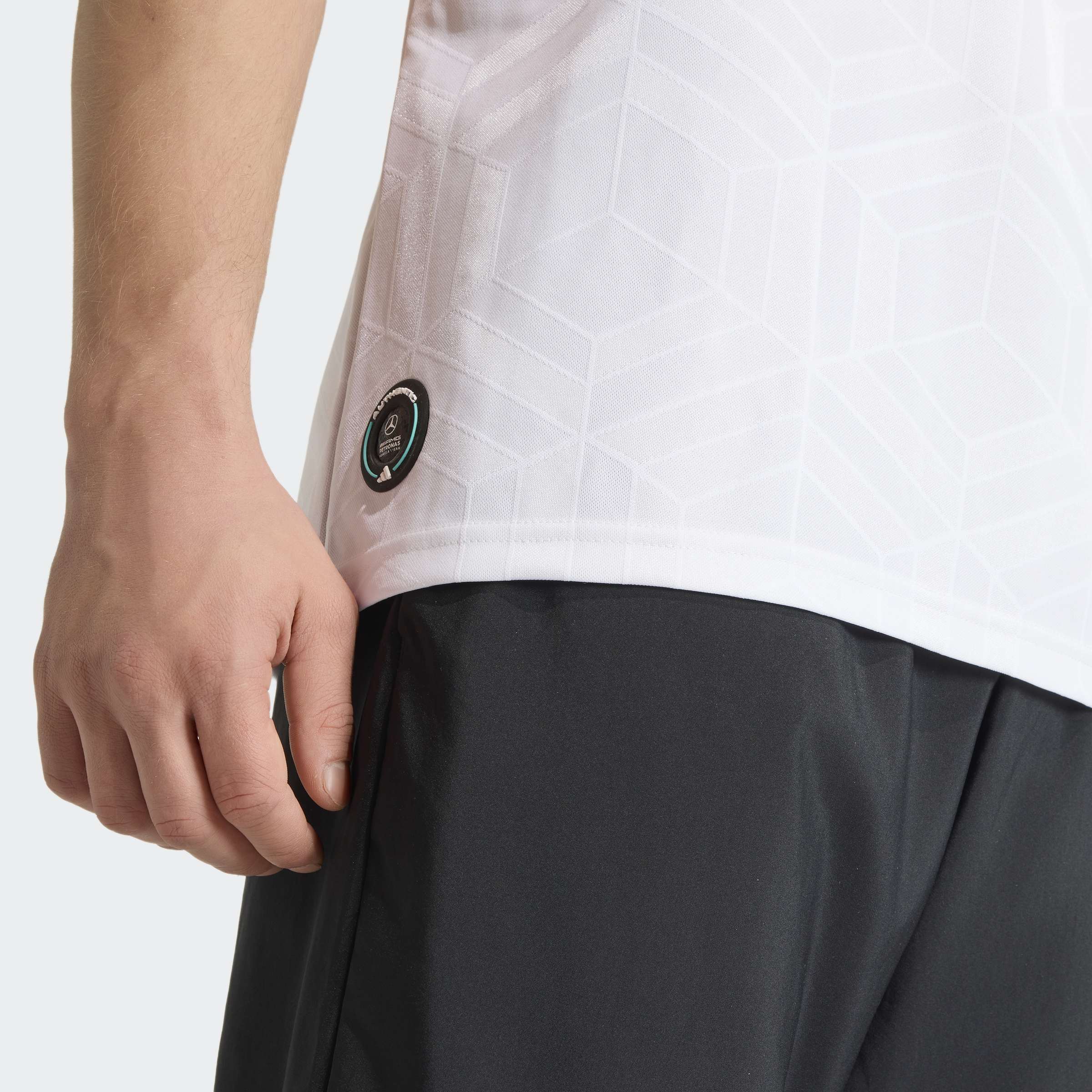 Mens Mercedes AMG F1 Drivers Replica Shirt