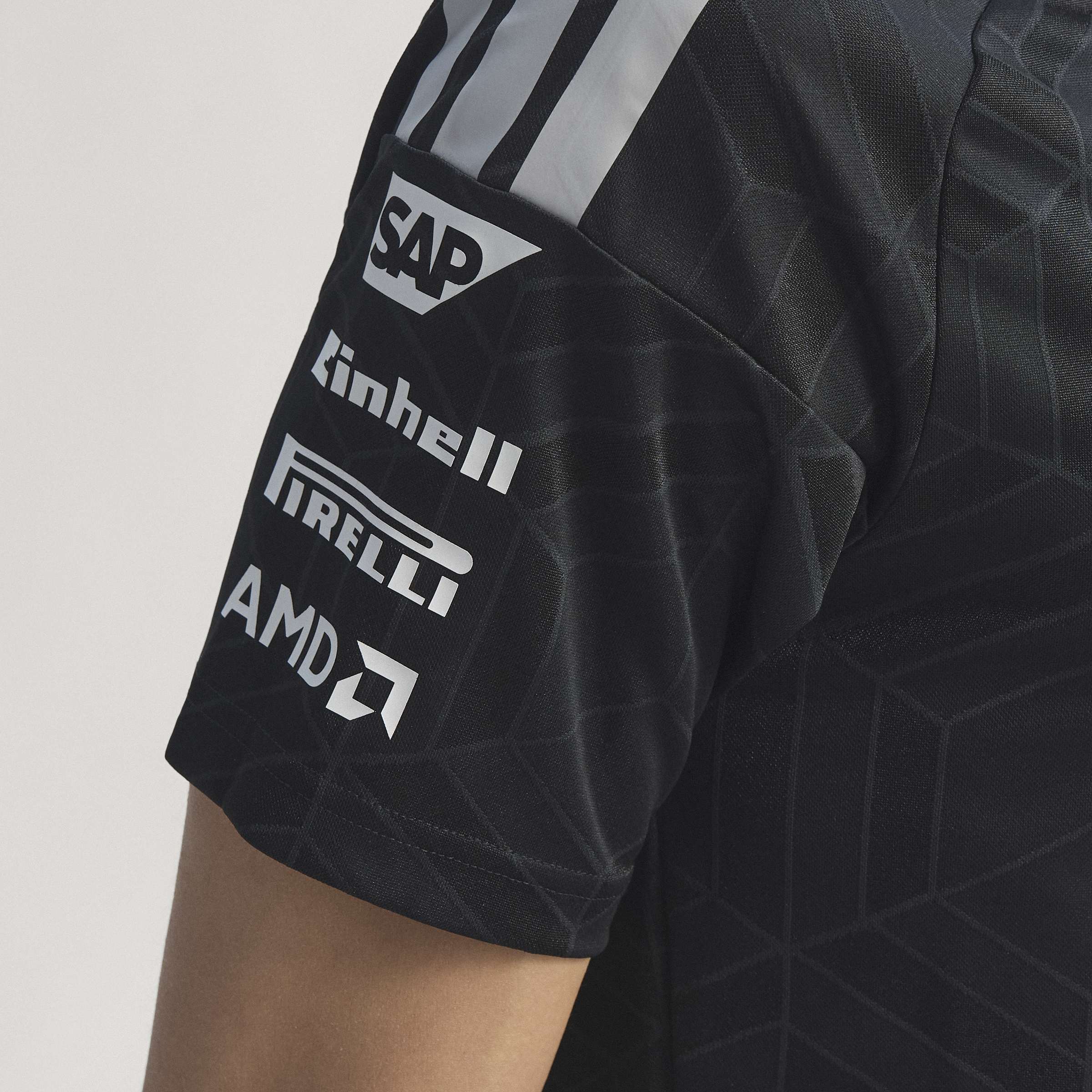 Mens Mercedes AMG F1 Drivers Replica Shirt