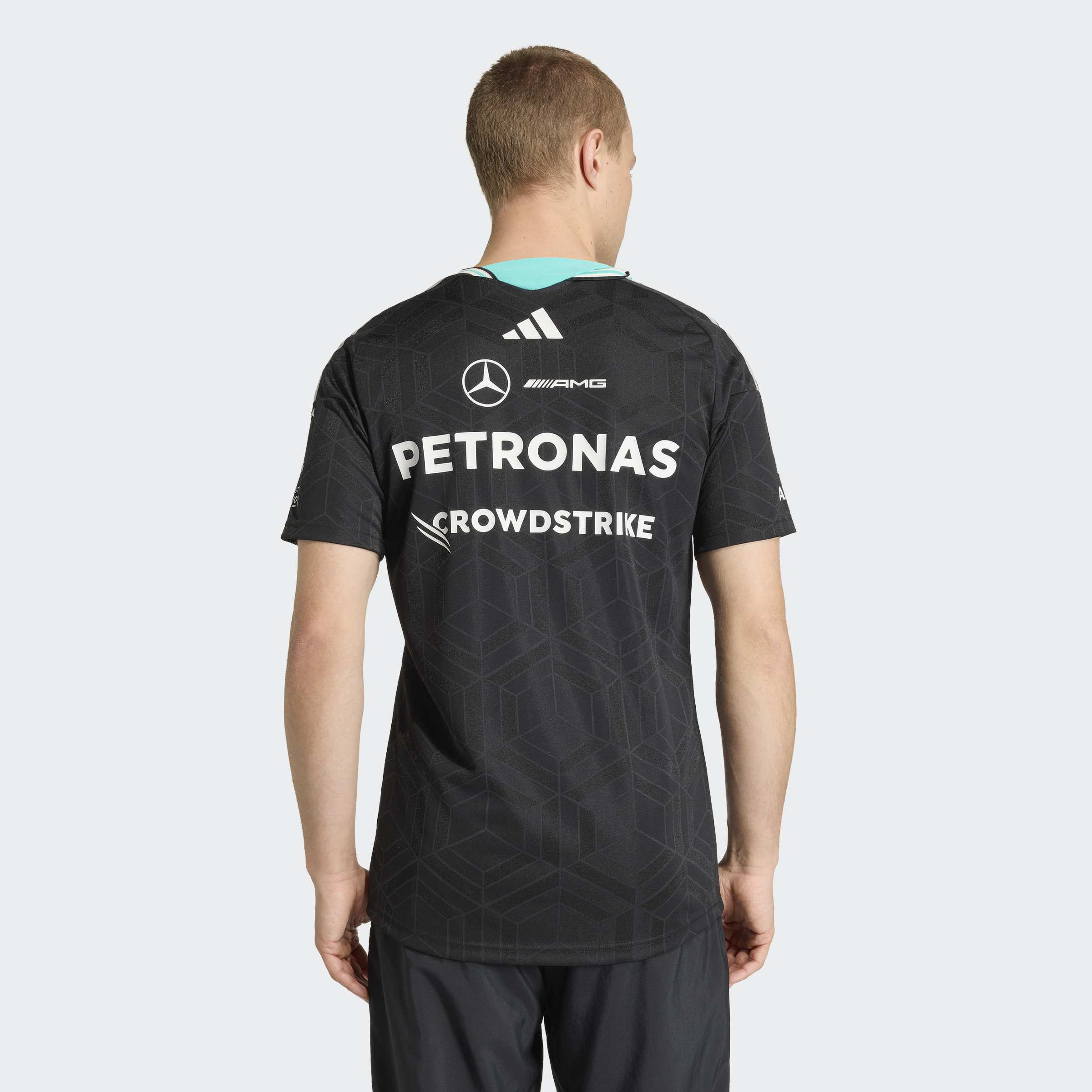 Mens Mercedes AMG F1 Drivers Replica Shirt