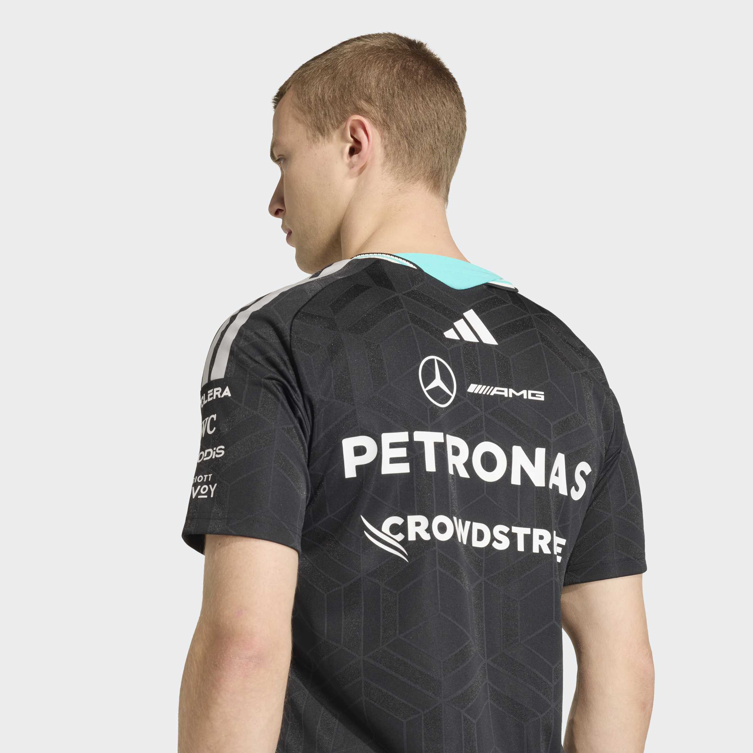 Mens Mercedes AMG F1 Drivers Replica Shirt