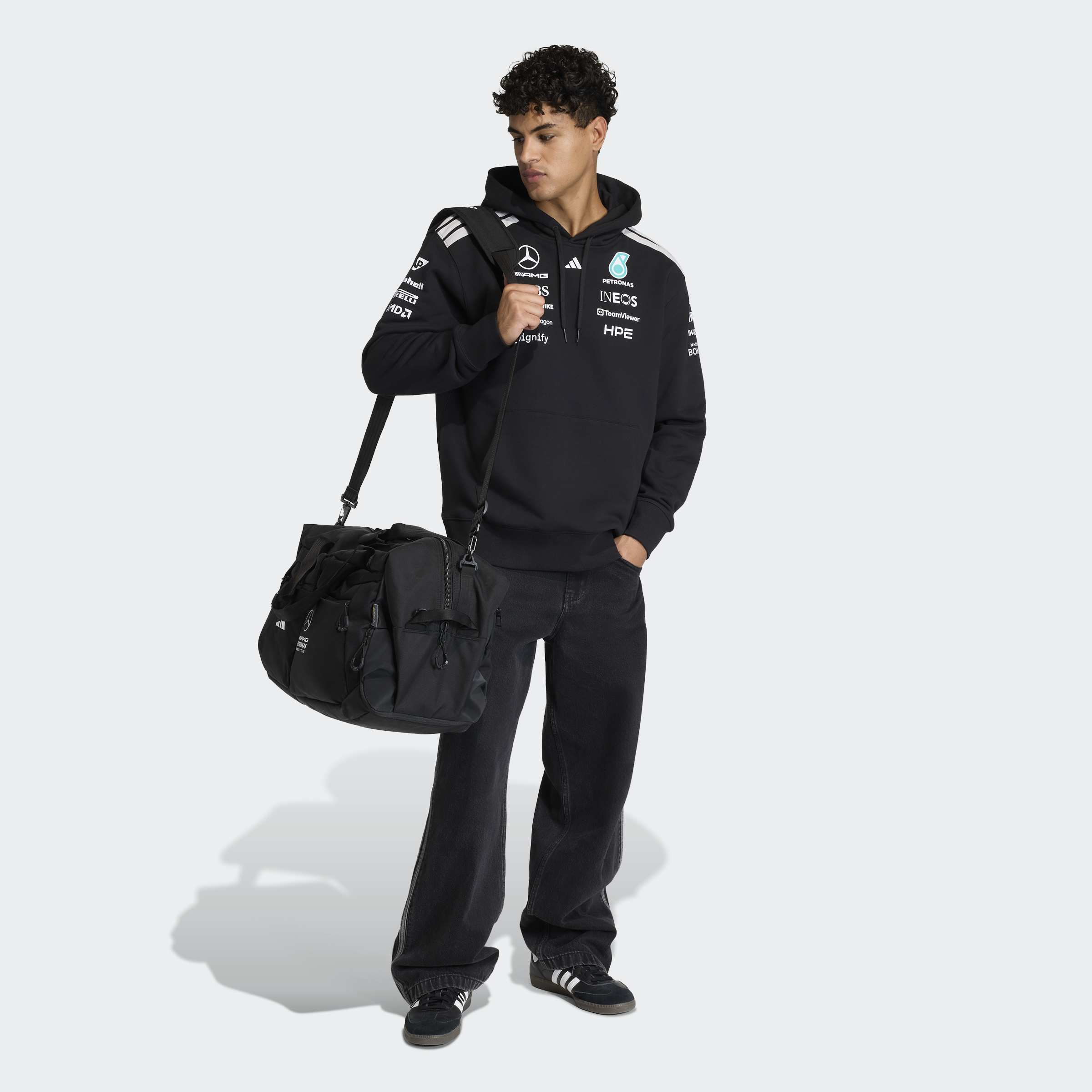 Mens Mercedes AMG F1 Team Hoodie