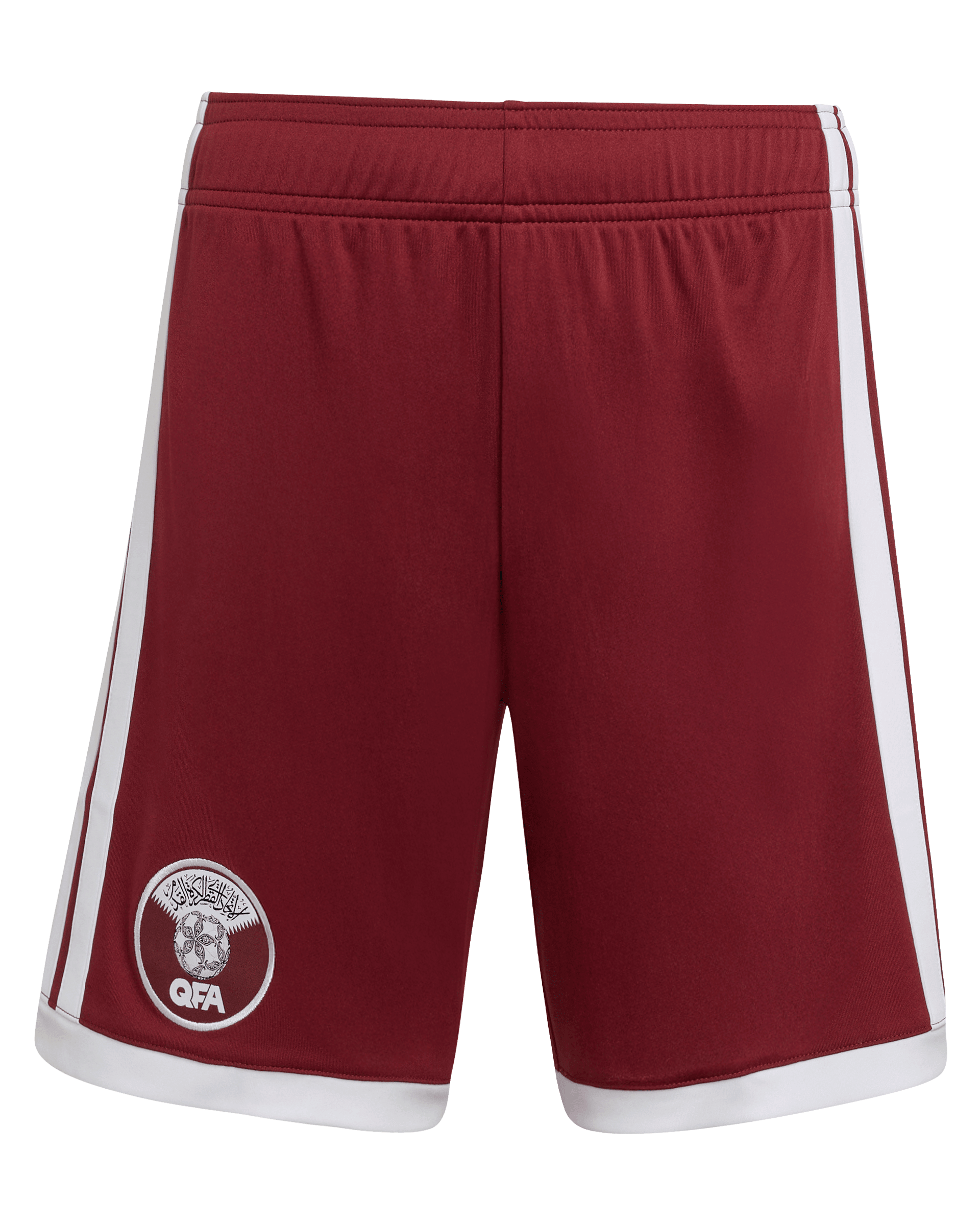 Junior Qatar Qfa Home 25/26 Replica Short