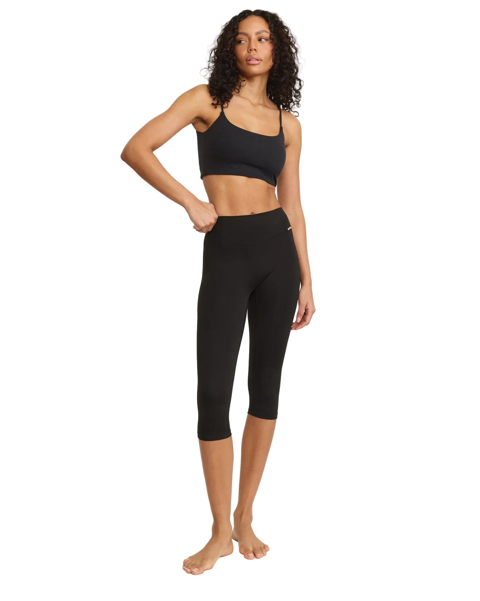 Womens Yoga Capri Leggings