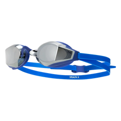 Stealth X Race Mirrored Adult Fit Swim Goggles