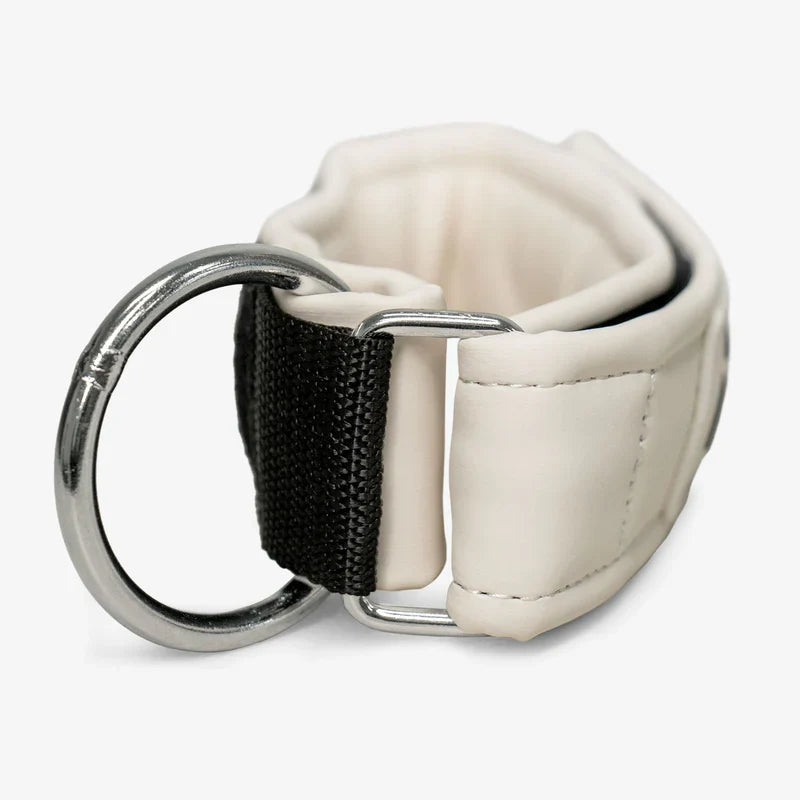 Luxe Ankle Straps White