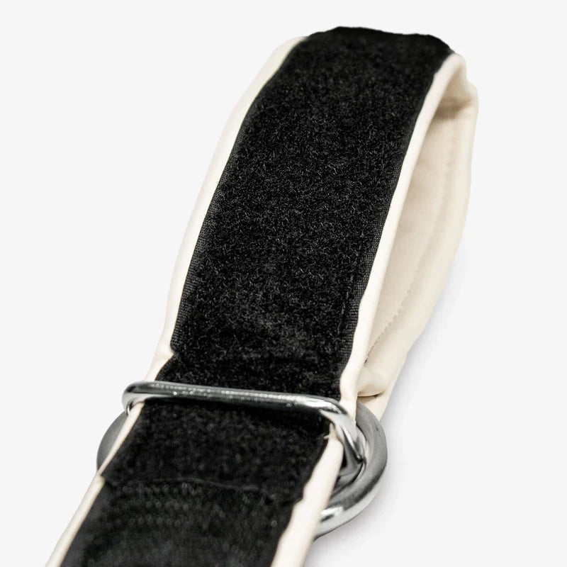 Luxe Ankle Straps White