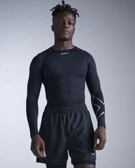 Mens Core Compression Fitted Long Sleeve T-Shirt