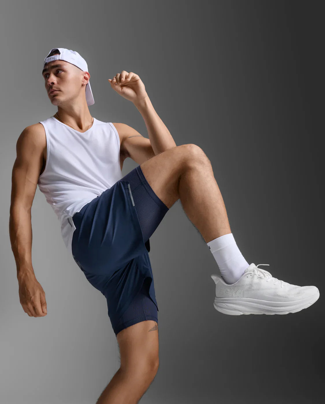 Mens Aero Mesh 2 in 1 5 inch Short