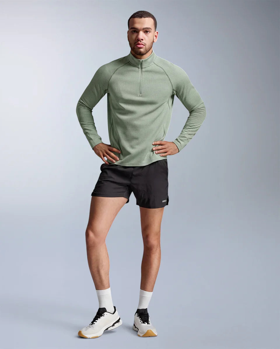 Mens Ignition Haptic 1/4 Zip Long Sleeve Top