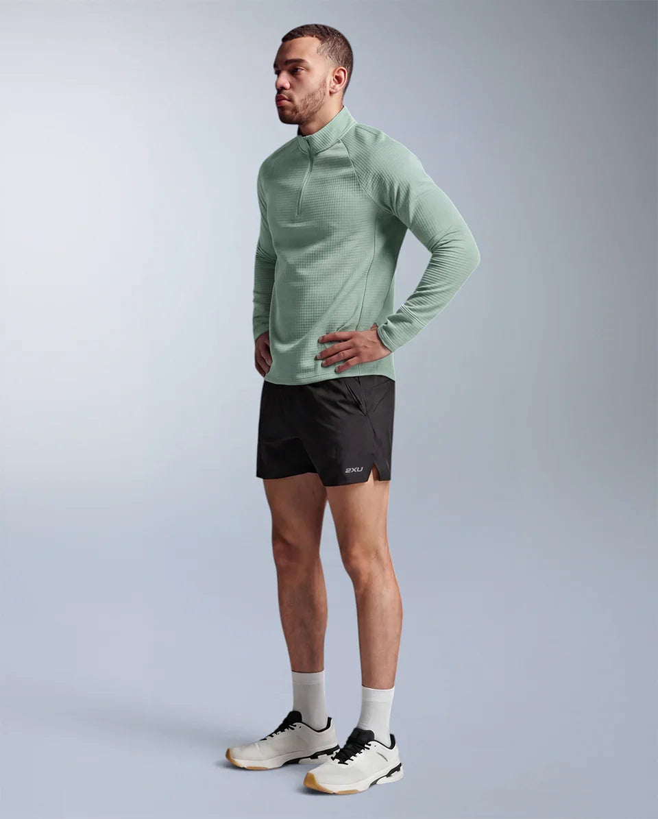 Mens Ignition Haptic 1/4 Zip Long Sleeve Top