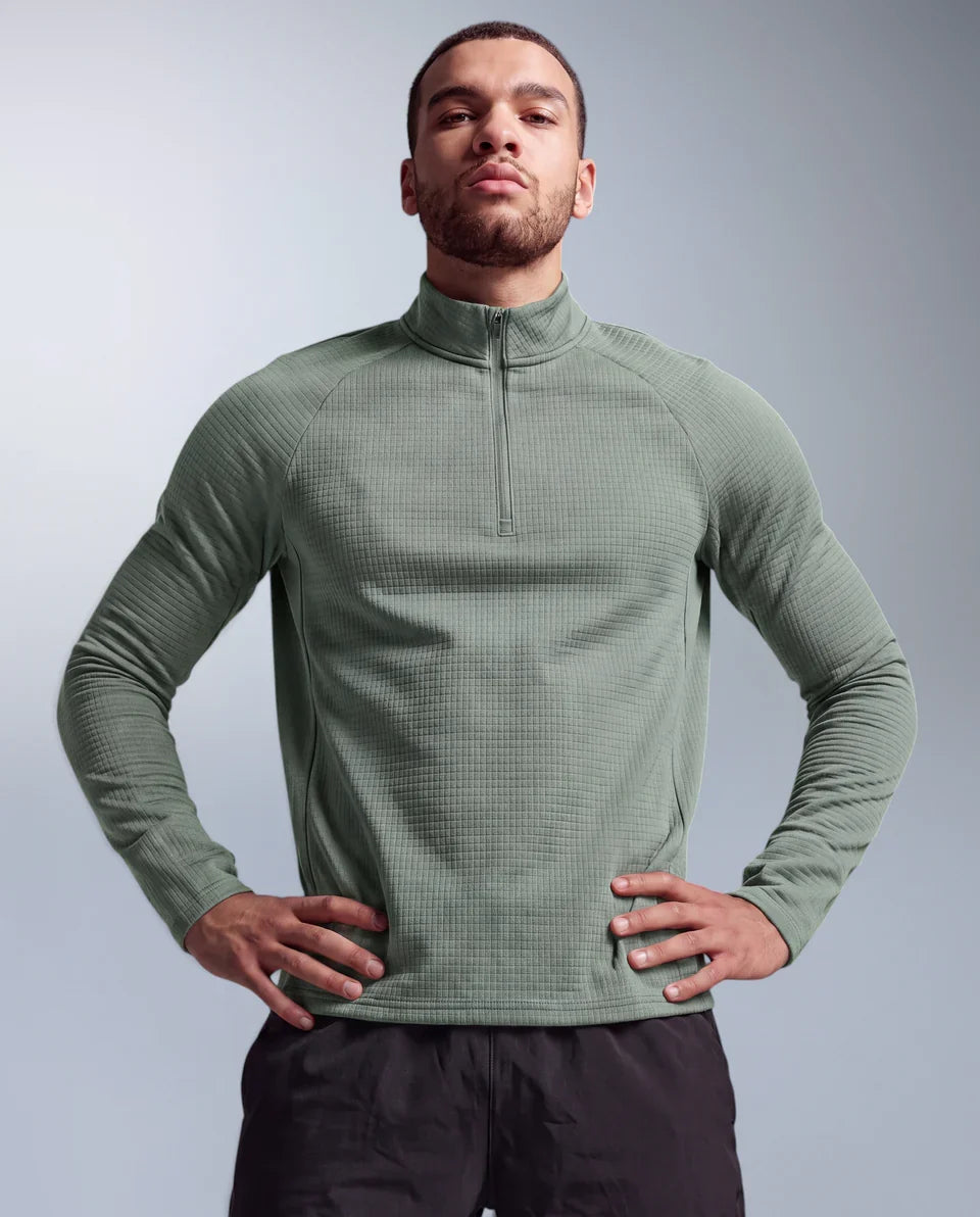 Mens Ignition Haptic 1/4 Zip Long Sleeve Top