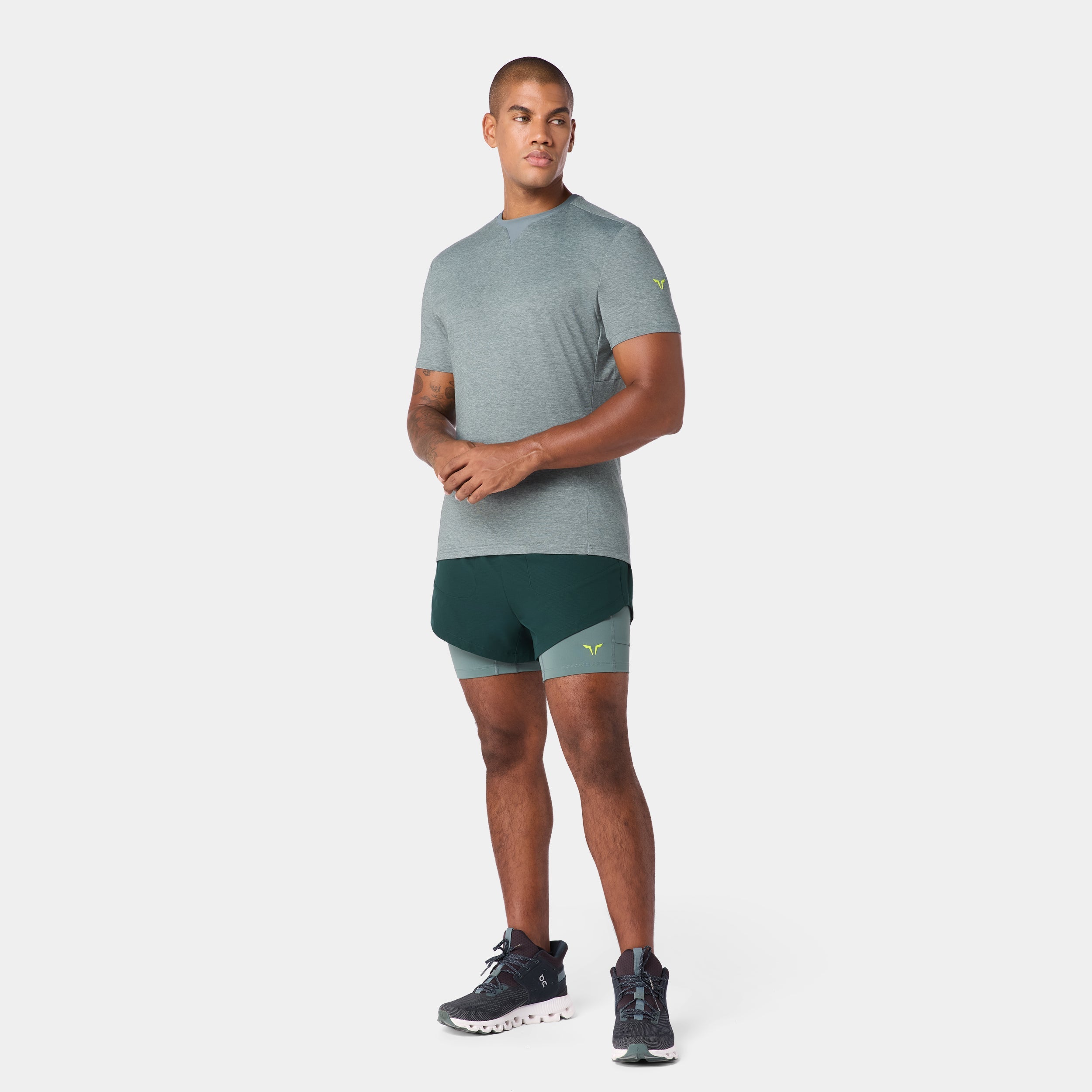 Mens Neotech Performance 2 in 1 5 inch Short