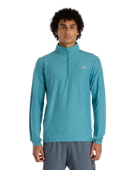 Mens SpaceDye 1/4 Zip Longsleeve